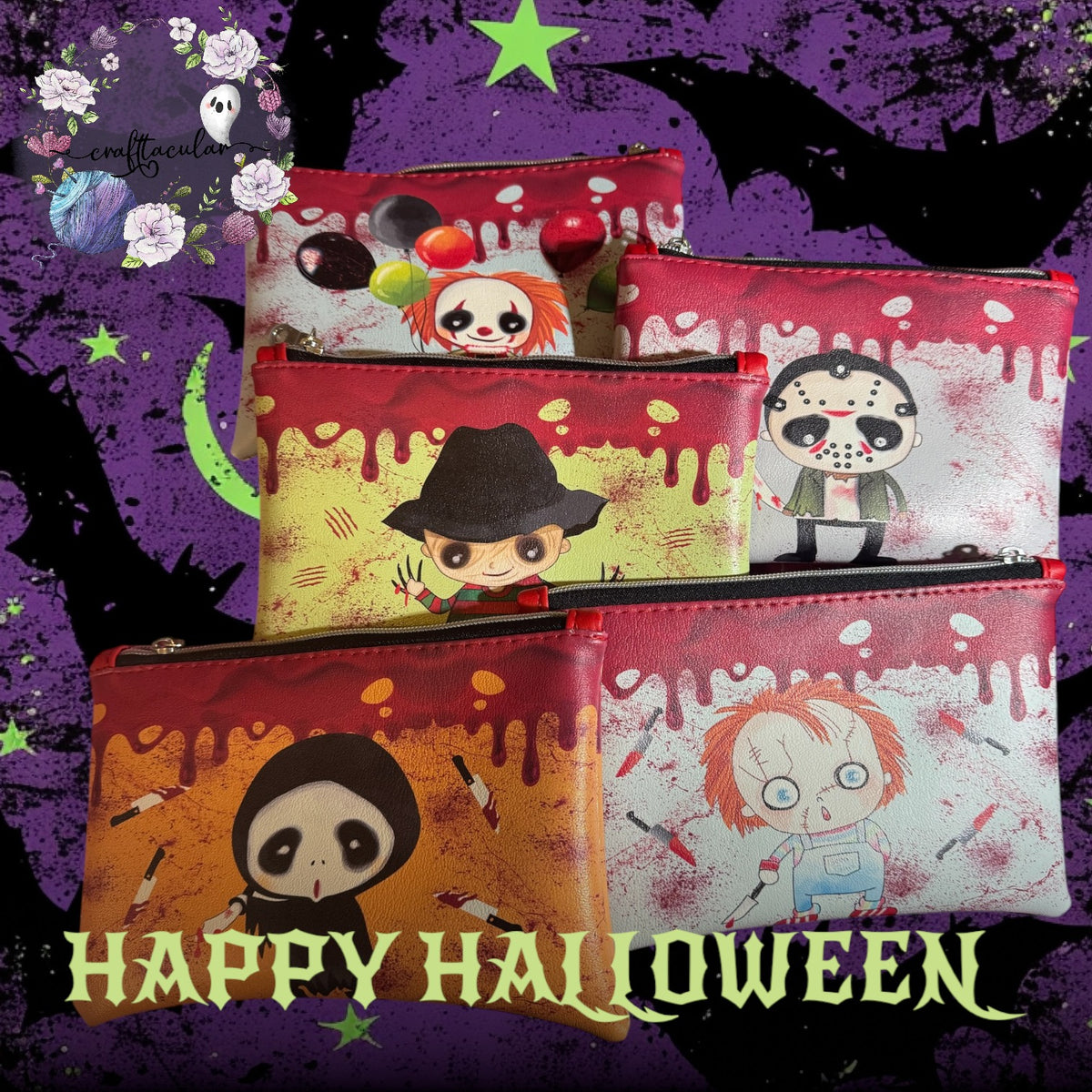 Horror Guys Pouch