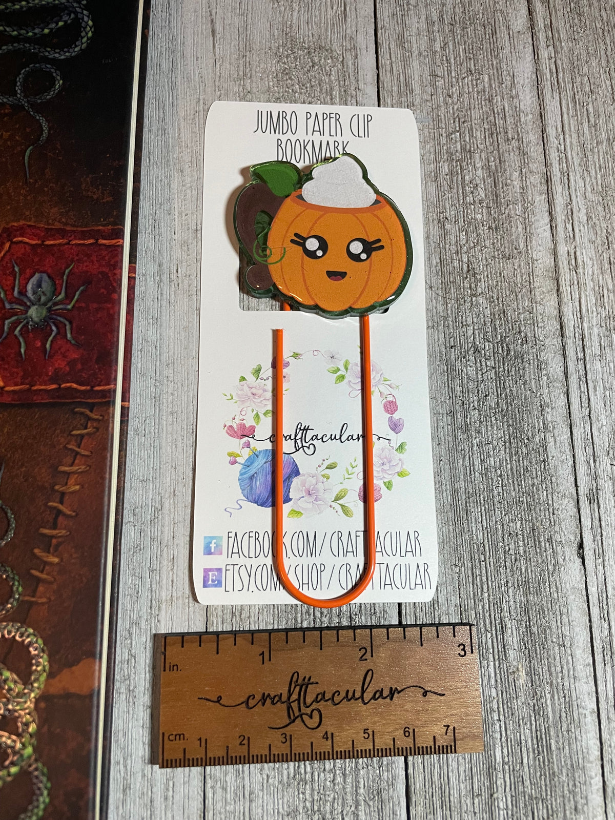 Spooky Jumbo Paperclip Bookmark