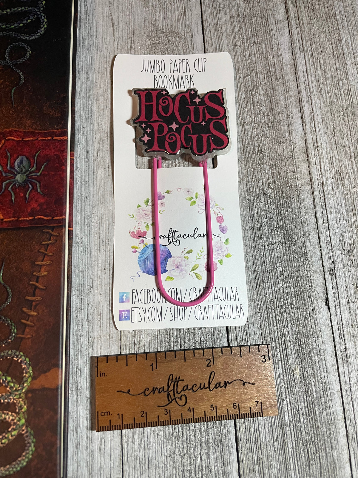 Spooky Jumbo Paperclip Bookmark
