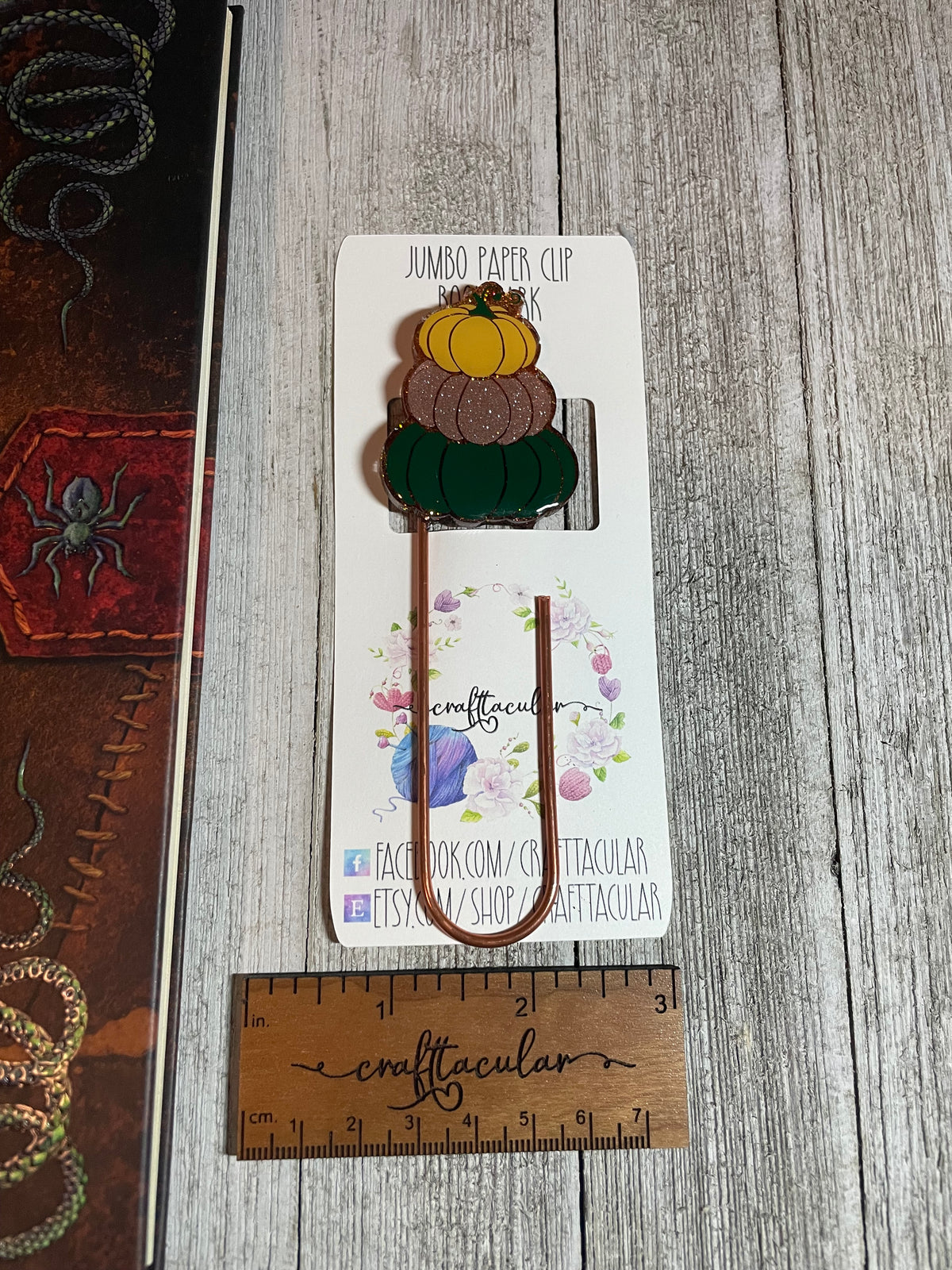 Spooky Jumbo Paperclip Bookmark