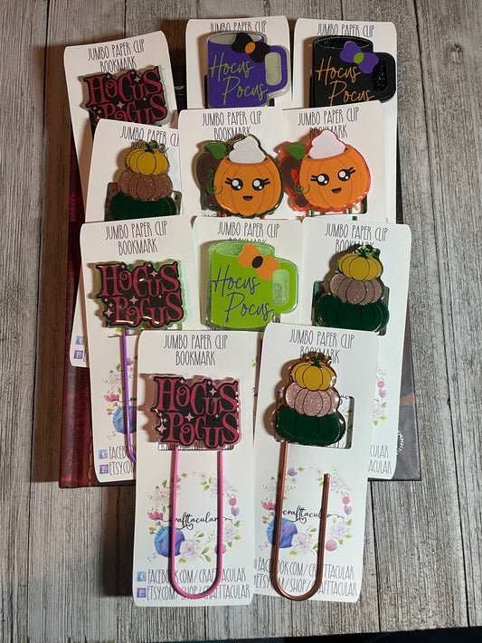 Spooky Jumbo Paperclip Bookmark