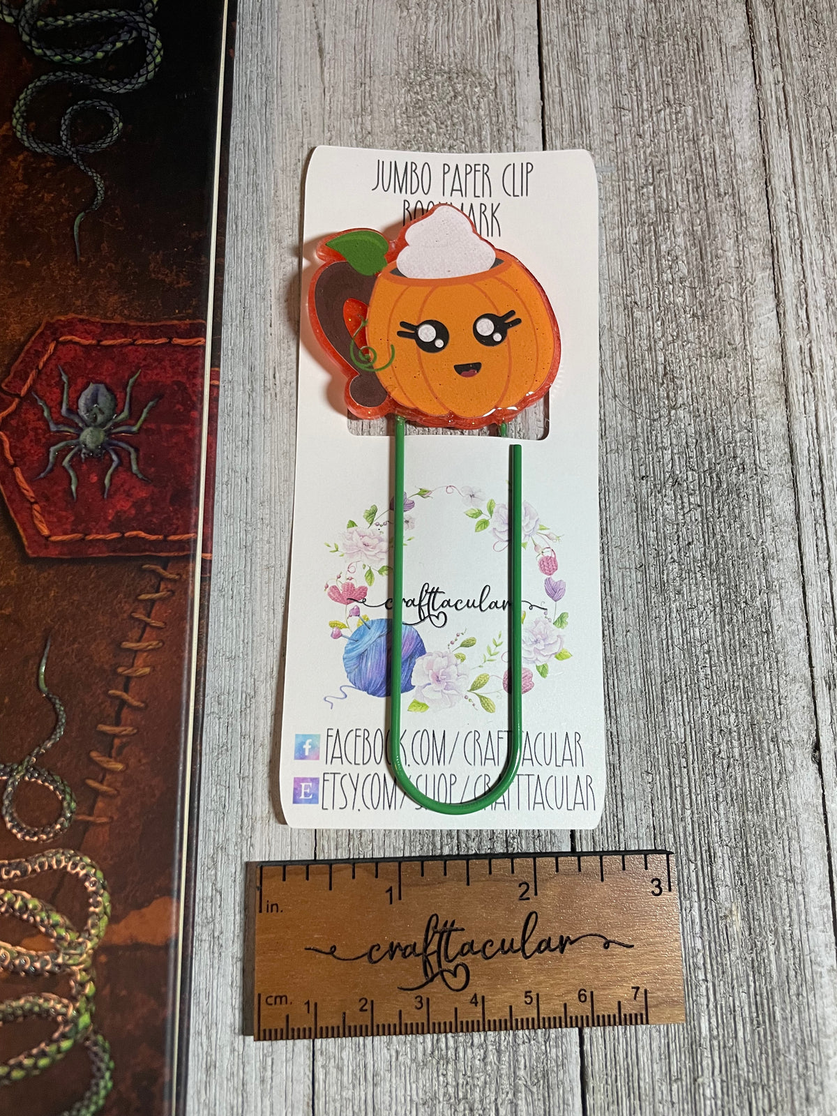 Spooky Jumbo Paperclip Bookmark