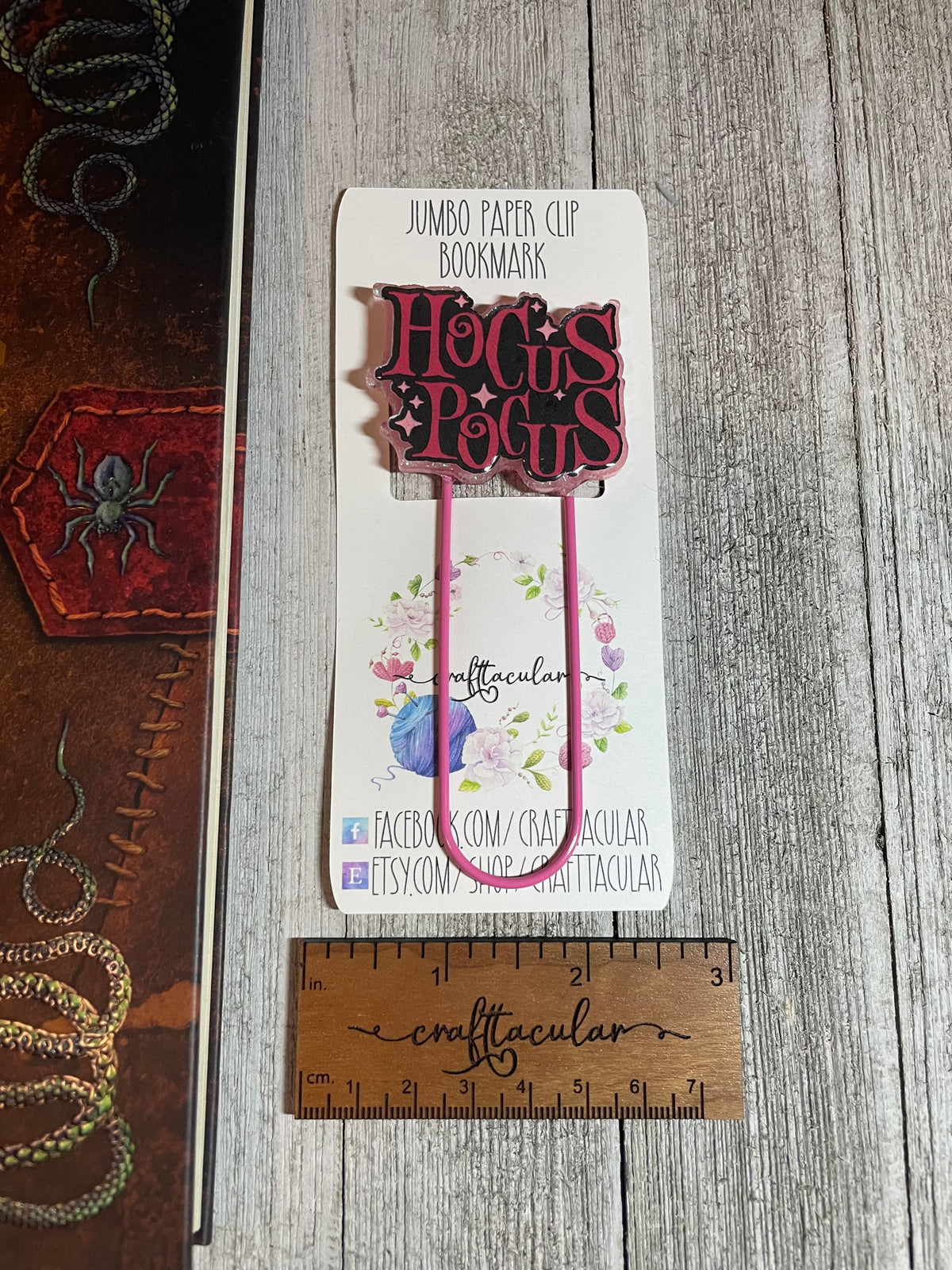 Spooky Jumbo Paperclip Bookmark