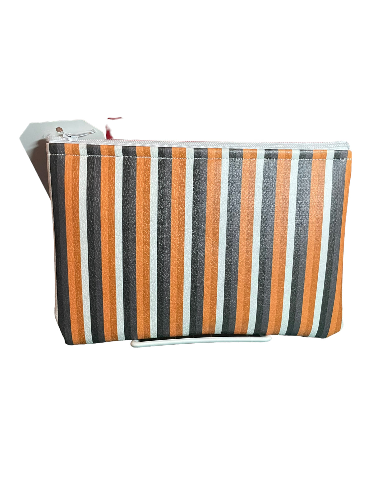 Halloween Stripes Zipper Bag